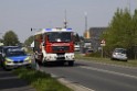 Schwerer VU LKW Zug Bergheim Kenten Koelnerstr P576